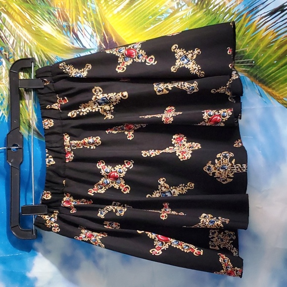 ZANZEA Collection PULL on mini skirt with built-in shorts size S - Picture 1 of 5